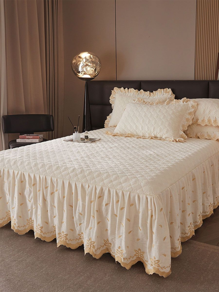 AiWinsure Покрывало с наволочками Velvet bedspreads, Вельбоа с размерами: 220 x 200 см  #1