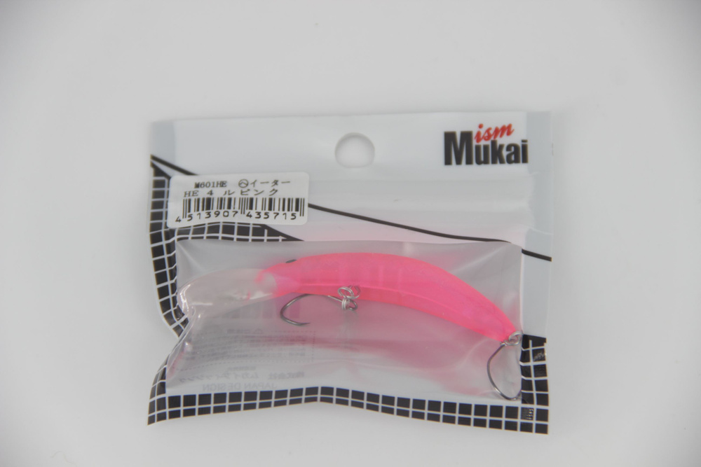 Воблер Mukai Fish Eater 2.8гр 50мм #HE4 Full Pink (435715) #1