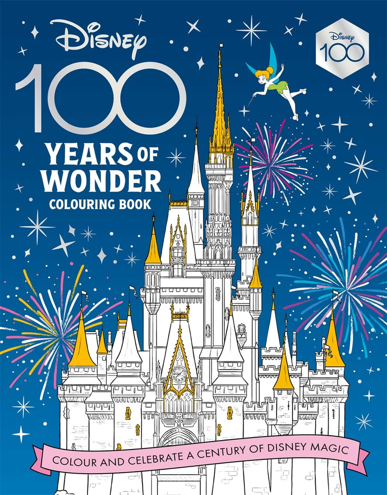 Раскраска по номерам для детей и взрослых Hachette Disney 100 Years of Wonder (ОРИГИНАЛ)  #1