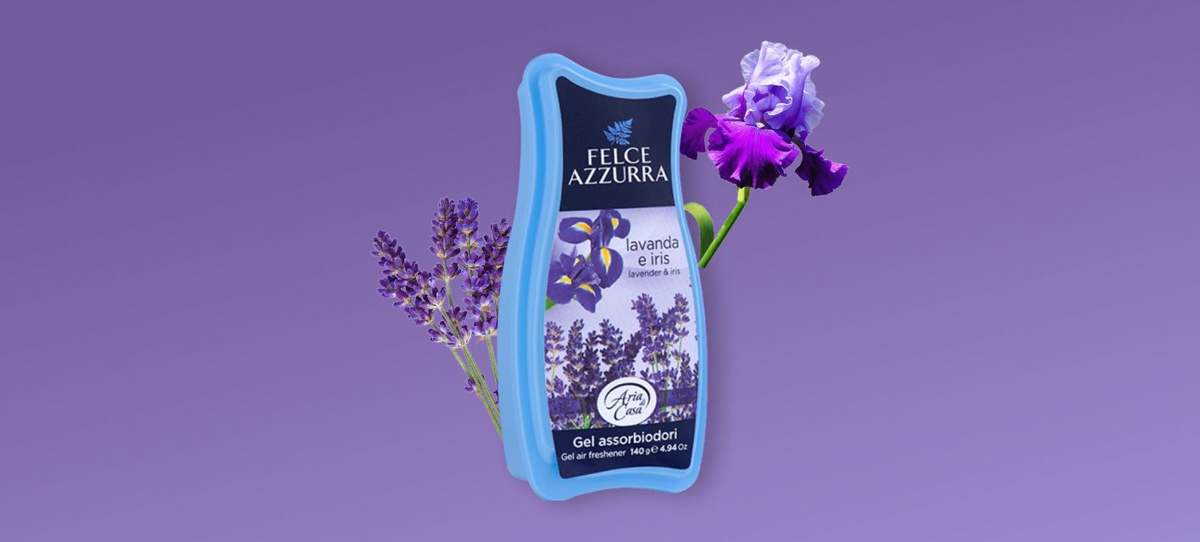 Lavender & Iris Felce Azzurra 