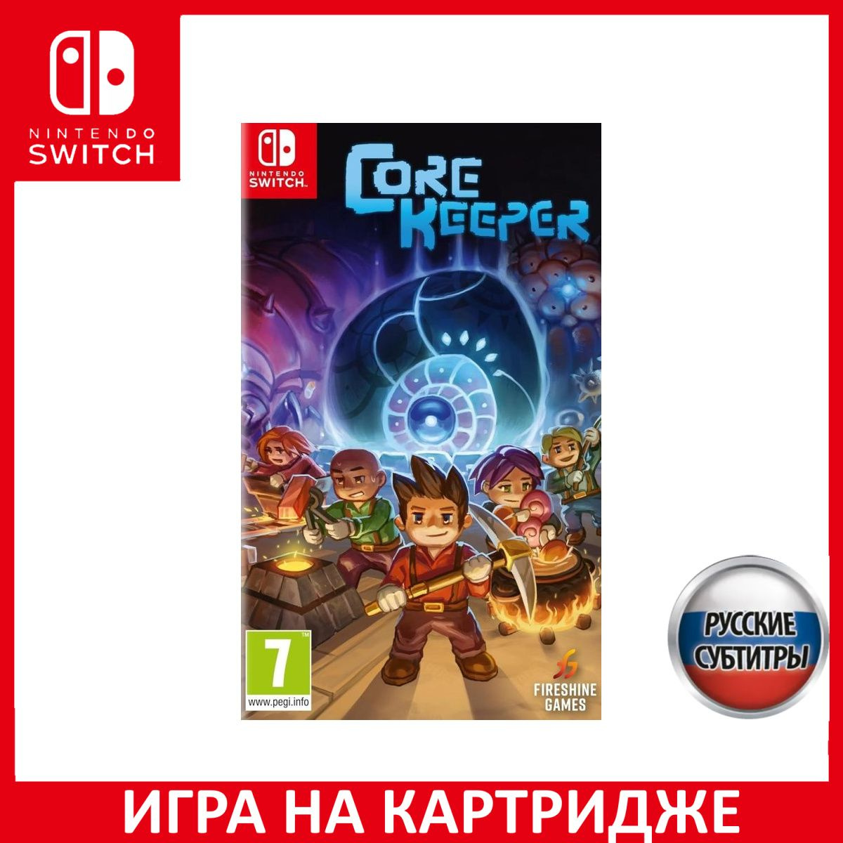 Игра на Картридже Core Keeper Русская Версия (Switch)