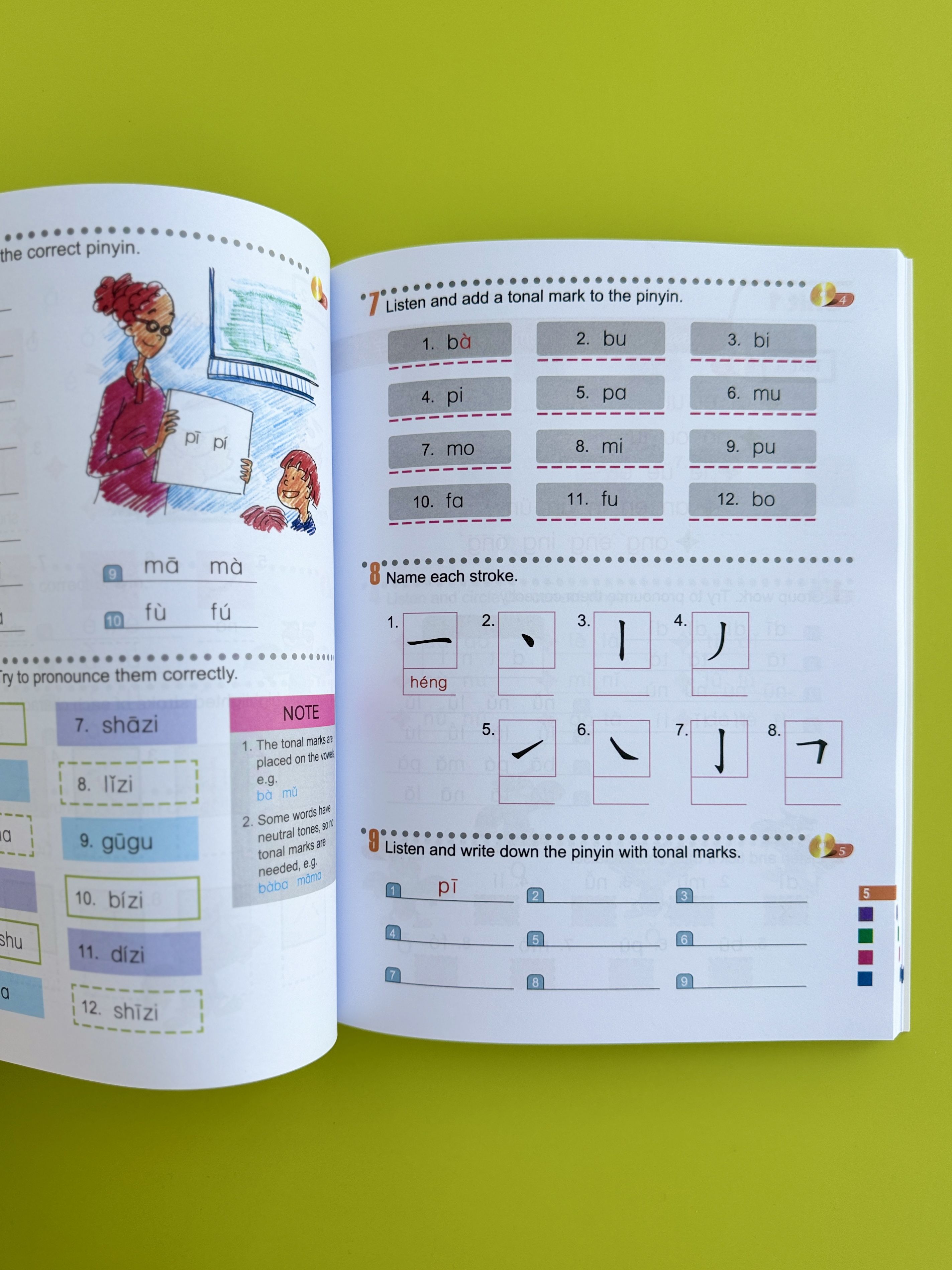 Easy steps to Chinese 1 Textbook+Workbook+QRcode китайский язык | Easy Steps to Chinese 1: Textbook, Workbook, and QR Code - Ozon image 2