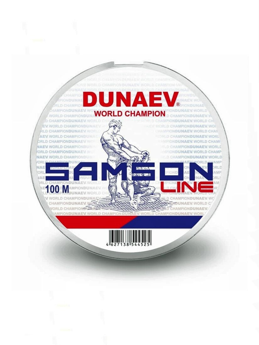 DUNAEVМонофильнаялескадлярыбалки,размотка:100м,толщина:0.14мм