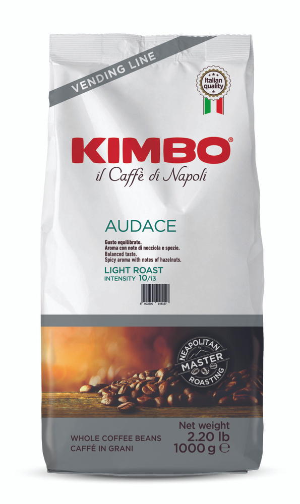 Кофе в зернах Kimbo Audace Vending Line 1 кг #1
