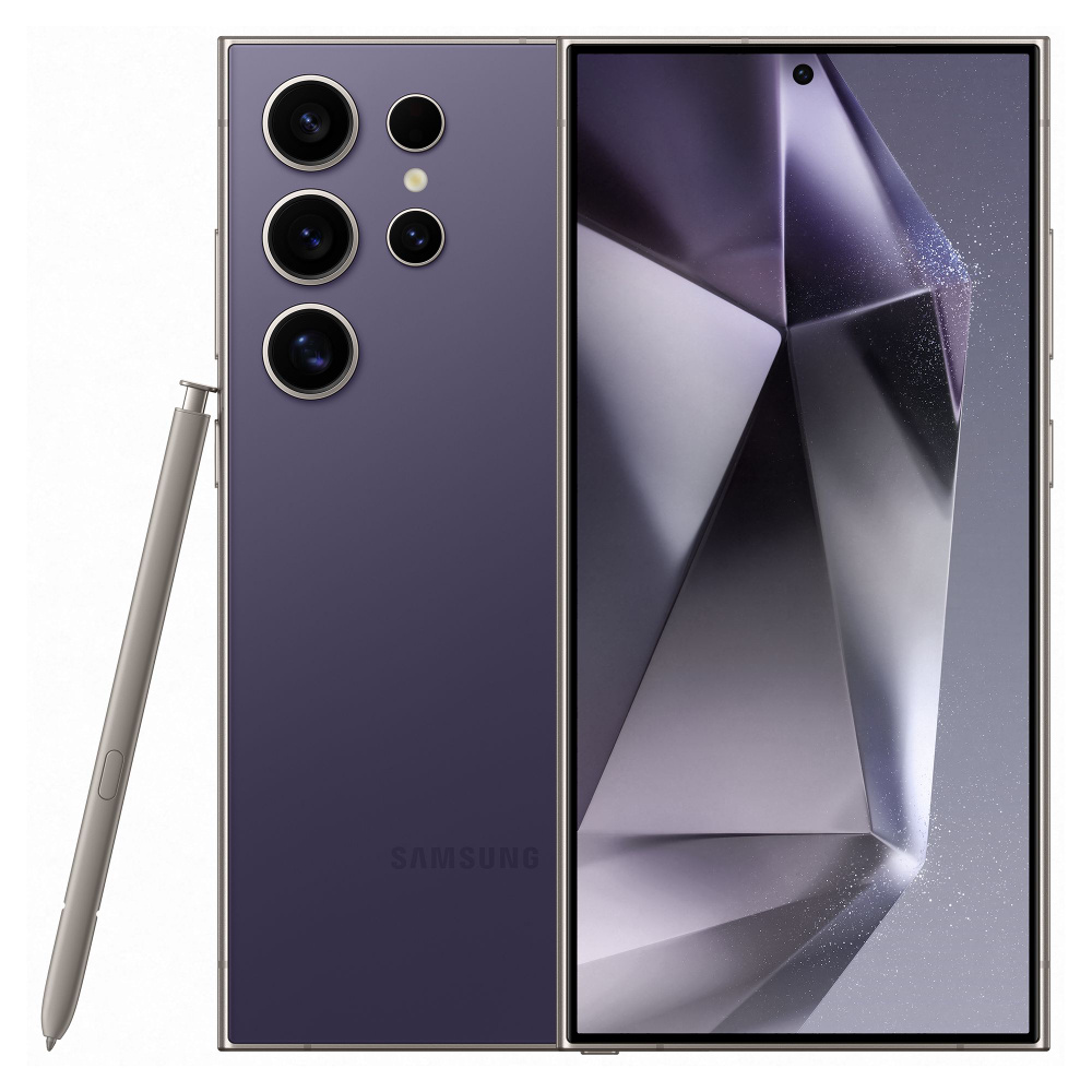Samsung Смартфон Galaxy S24 Ultra EU 12/512 ГБ, фиолетовый #1