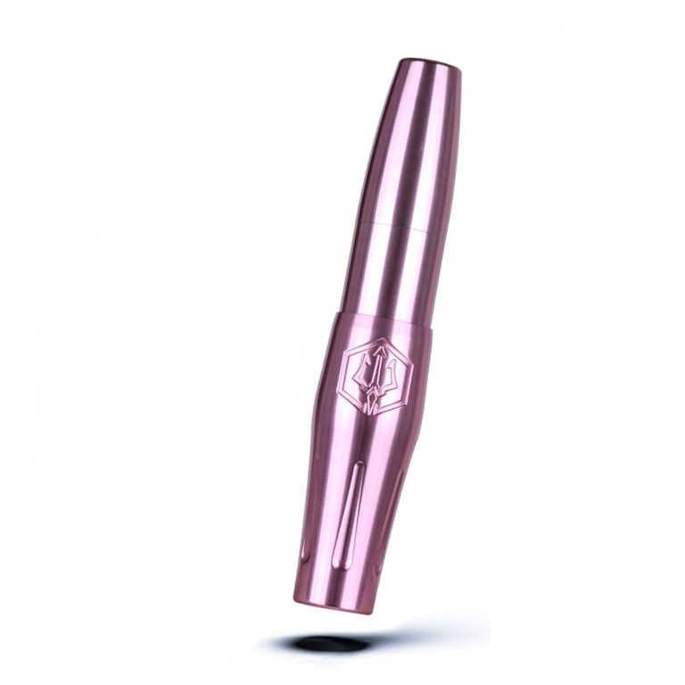 Машинка ручка для татуажа и перманентного макияжа Poseidon v2 mini pen pink  #1