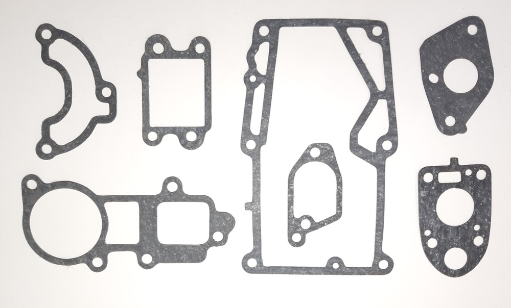 Набор прокладок для 2-x тактного лодочного мотора Yamaha 3MHS Malta (7 шт)  #1