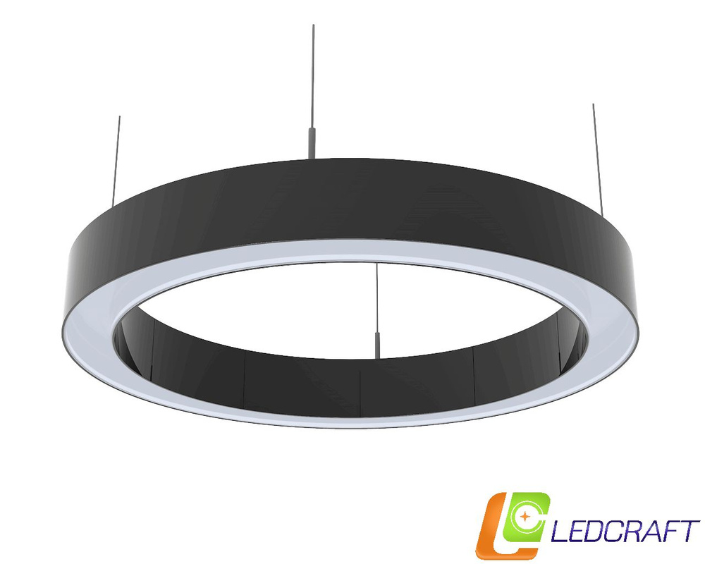 Ledcraft Светодиодный светильник кольцо LC-LP-5050R 90 Вт 875 мм 3000К Опал  #1