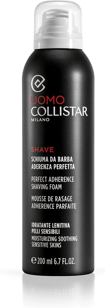 Collistar - Пена для бритья для чувствительной кожи, Uomo Perfect Adherence Shaving Foam Sensitive Skins, #1