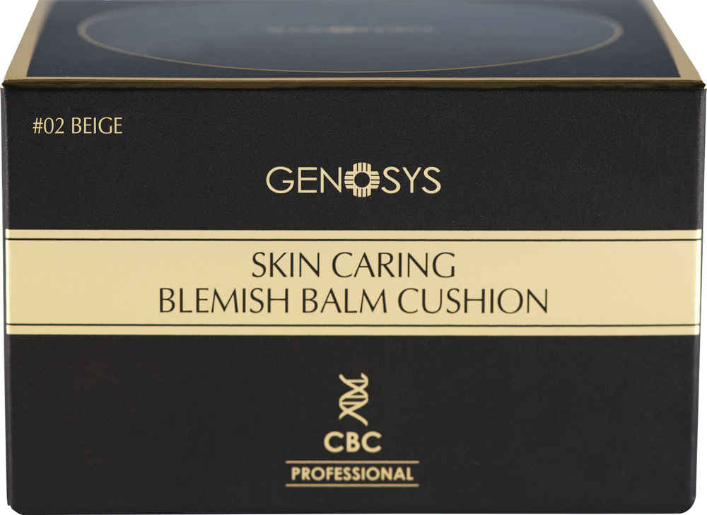 Genosys Ухаживающий BB-кушон с тонирующим эффектом, Skin Caring Blemish Balm Cushion тон 02 BEIGE  #1