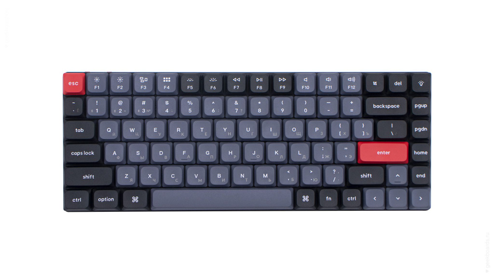 Механическая клавиатура Keychron K3 Pro QMK/VIA (Gateron Low Profile Brown) русская раскладка  #1