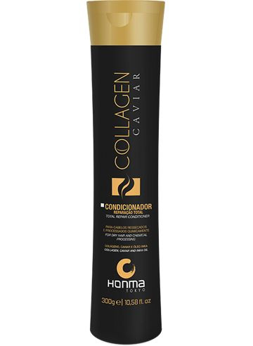 HONMA TOKYO Кондиционер для волос восстанавливающий с экстрактом черной икры Collagen Caviar Conditioner, #1