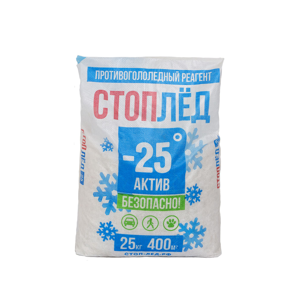 СТОПЛЁД Противогололедное средство,25кг-25°C°C #1