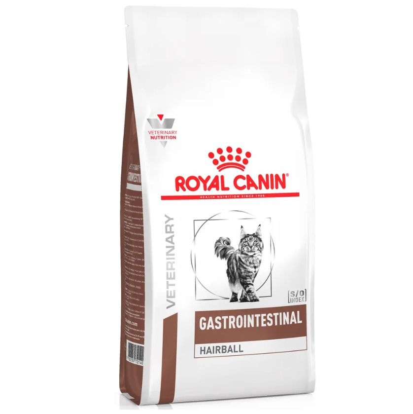 Сухой корм Royal Canin Gastrointestinal Hairball, диета для кошек при нарушениях пищеварения, вызванного #1