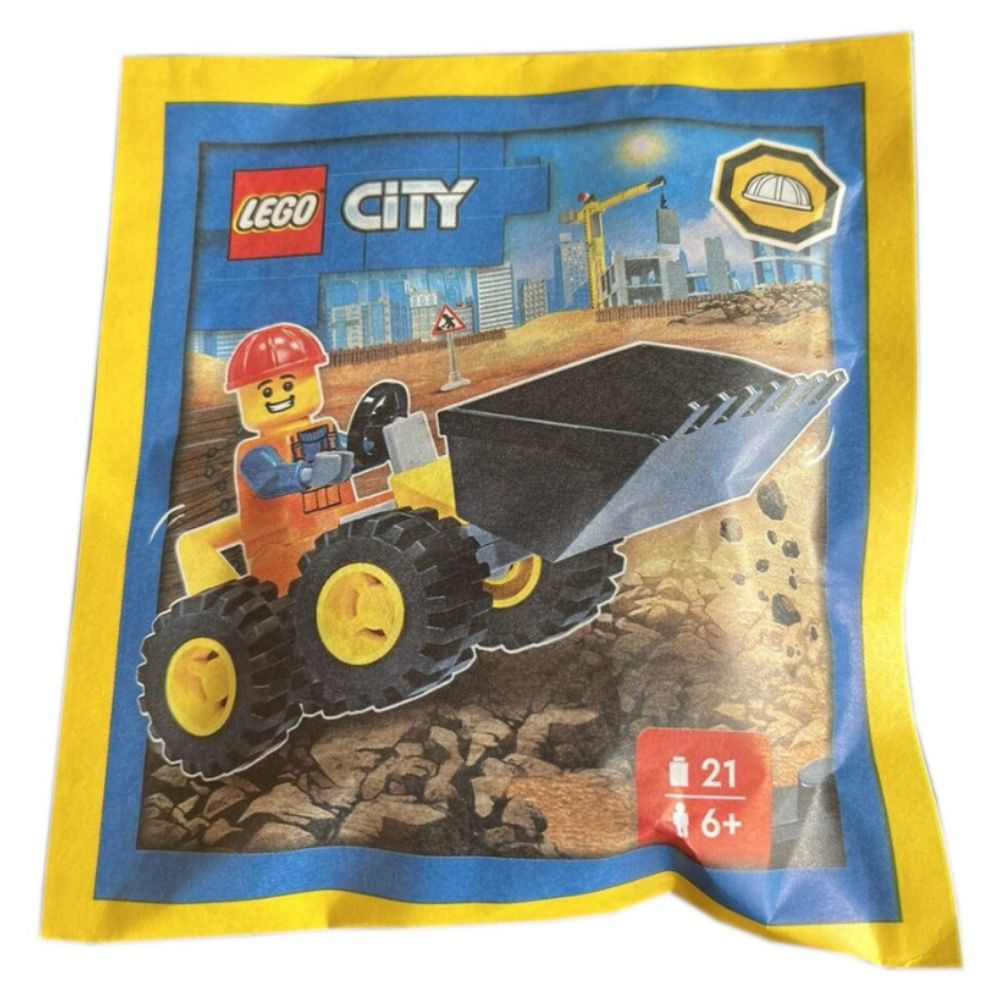 Конструктор LEGO City 952310 Строитель с экскаватором #1