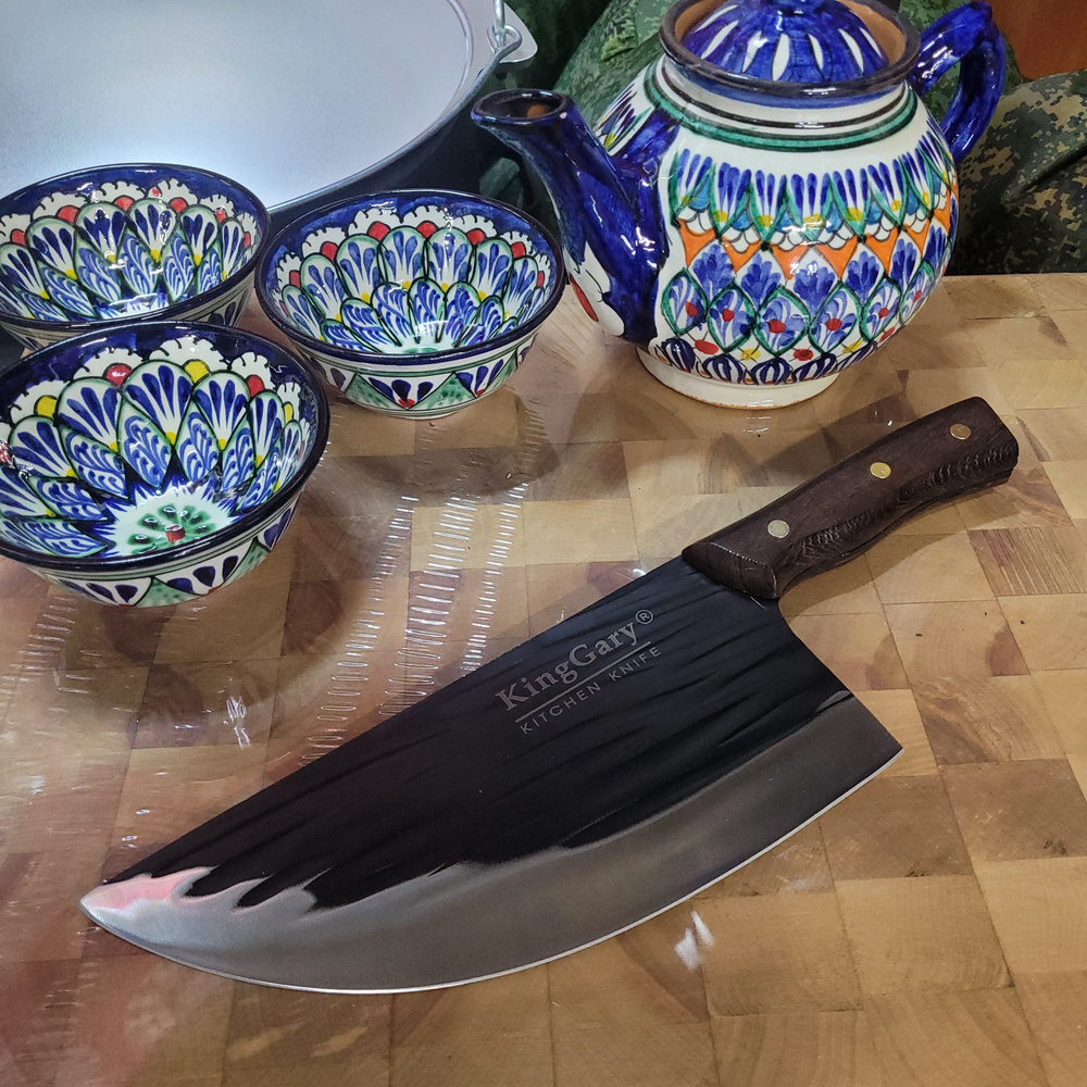 Кухонный нож для арбуза, для зелени, длина лезвия 17 см #1