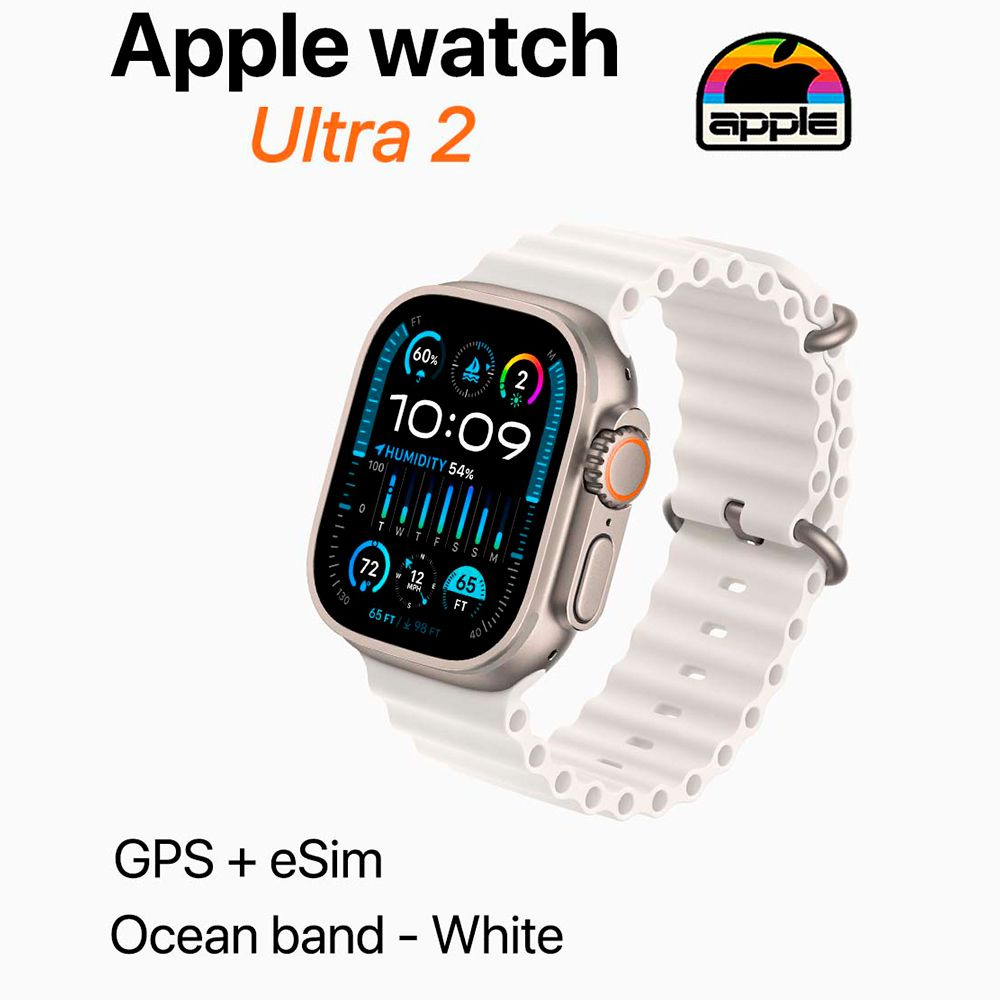 Watch Ultra 2 Ocean Band White GPS + Cellular #1