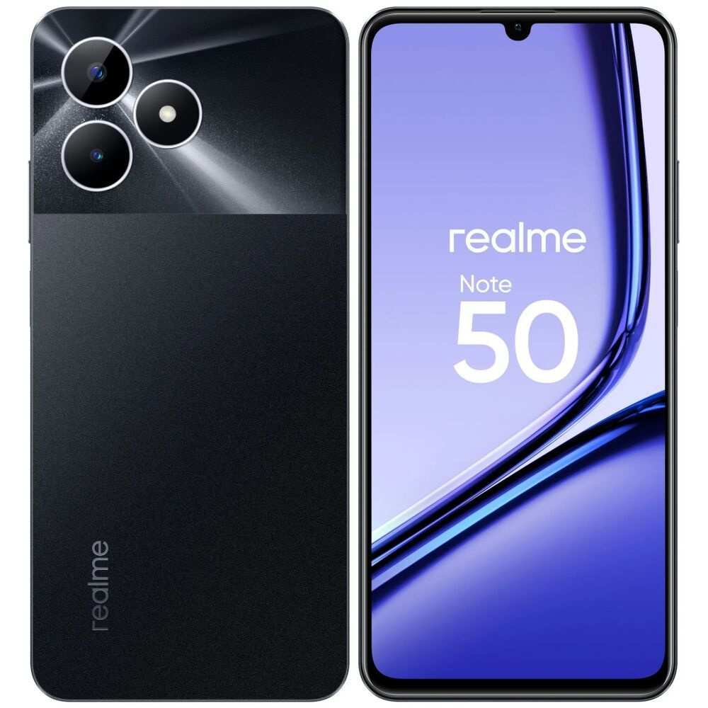 realme Смартфон Note 50 3/64GB 3/64 ГБ, черный #1