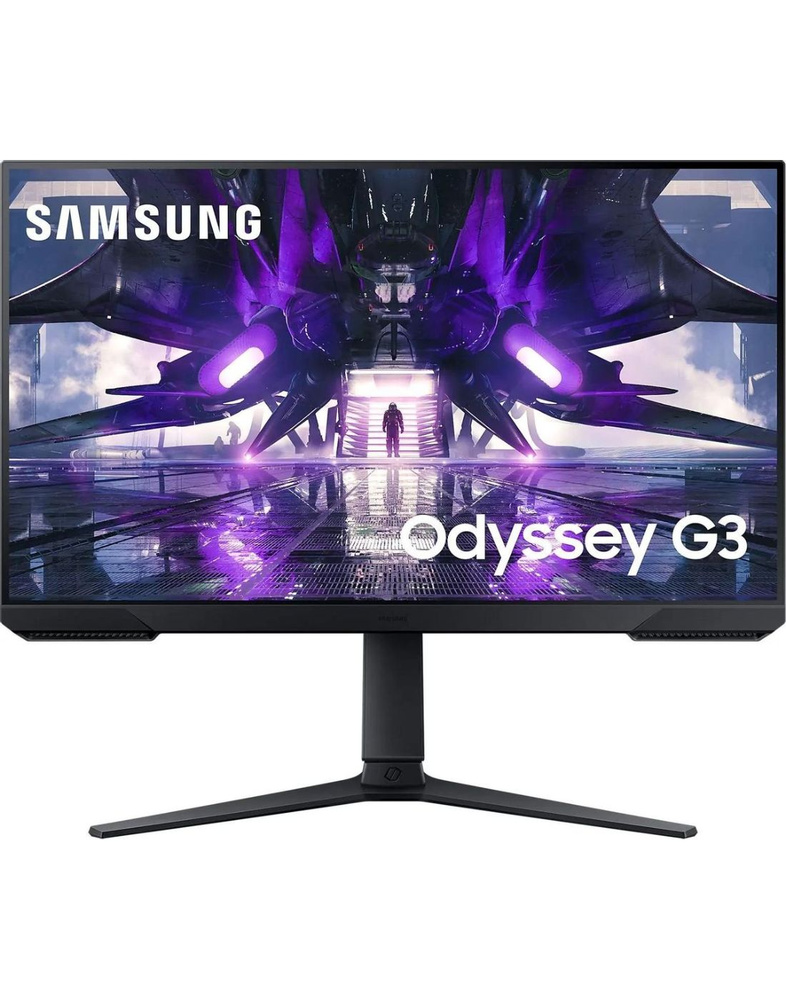 Samsung 27" Монитор LS27AG320NIXCI, черный #1