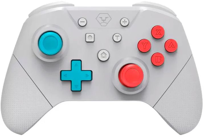 Aolion Геймпад Беспроводной Switch Pro Controller Grey (Серый) (PG-NS2028), Bluetooth, серый  #1