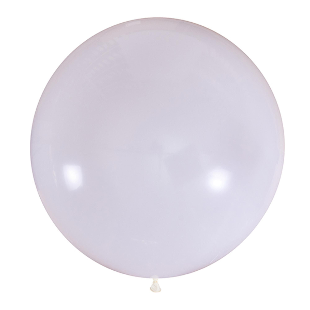 Воздушный шар 24"/61см Пастель WHITE 004 1шт #1