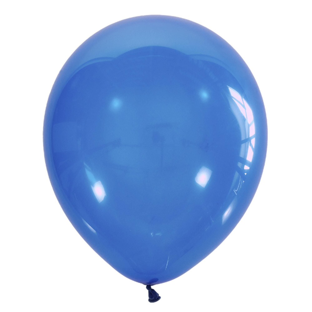 Воздушный шар 12"/30см Декоратор NAVY BLUE 043 100шт #1
