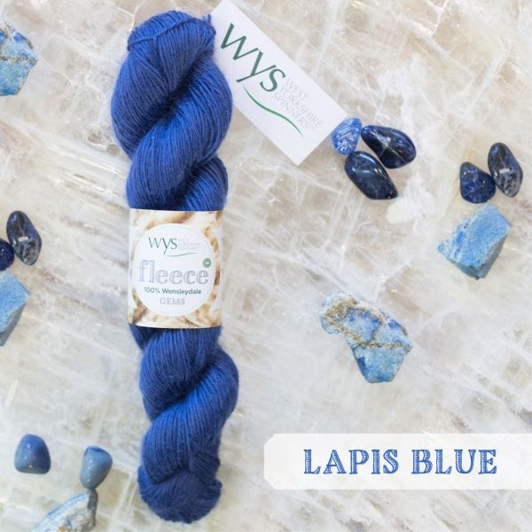 Пряжа для вязания WYSpinners Wensleydale Gems Collection (225 Lapis) #1