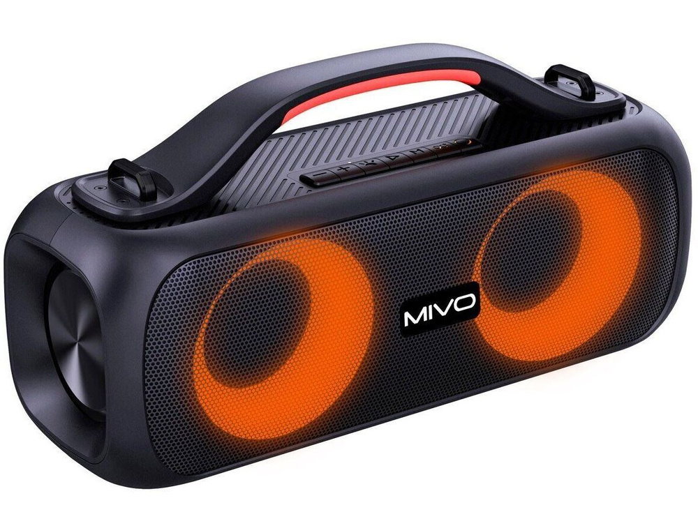 Беспроводная Bluetooth колонка Mivo M14 с RGB-подсветкой #1