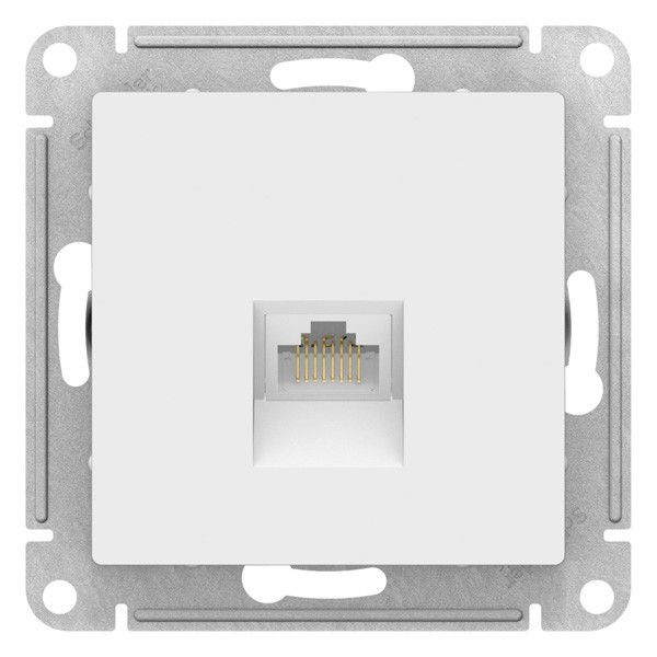 Розетка компьютерная AtlasDesign RJ45 категория 5E Schneider Electric/Systeme Electric механизм скрытая #1