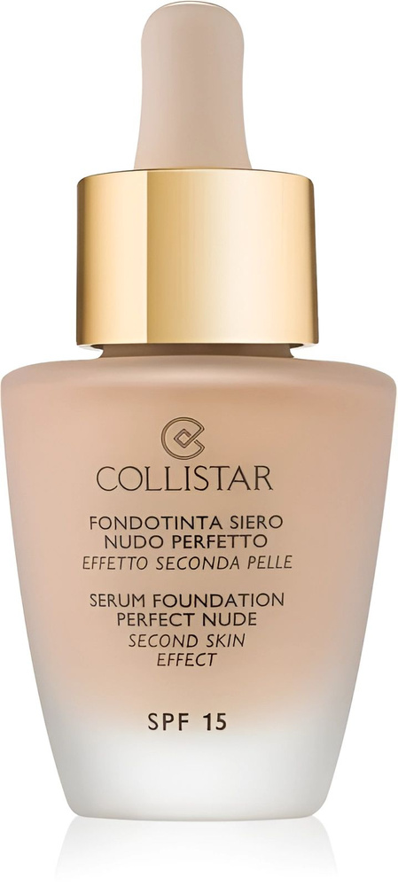 Collistar - Тональный крем, Serum Foundation Perfect Nude SPF15 N1 Ivory, 30 мл #1