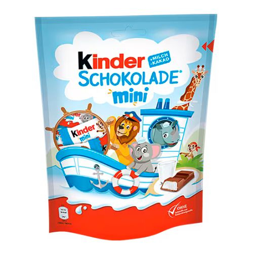 Шоколадные батончики Kinder Chocolate Mini, 120 гр #1