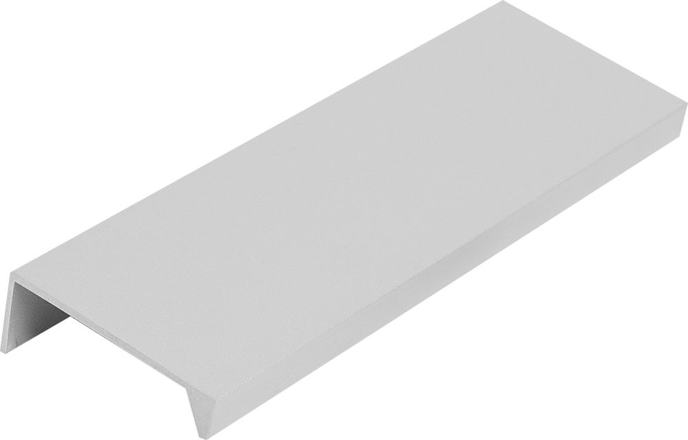 Ручка-профиль мебельная CA1 124 мм алюминий цвет серый #1