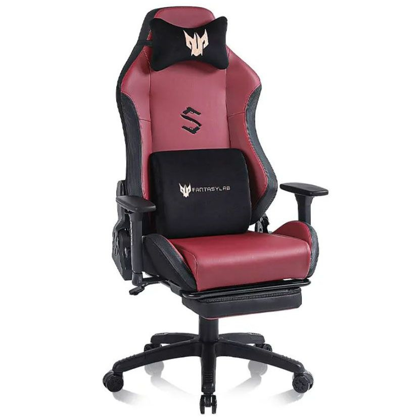CyberZone Игровое компьютерное кресло, красный с черным 37 #1