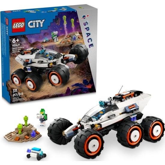 Конструктор LEGO City 60431 Космический исследовательский вездеход и инопланетная жизнь  #1