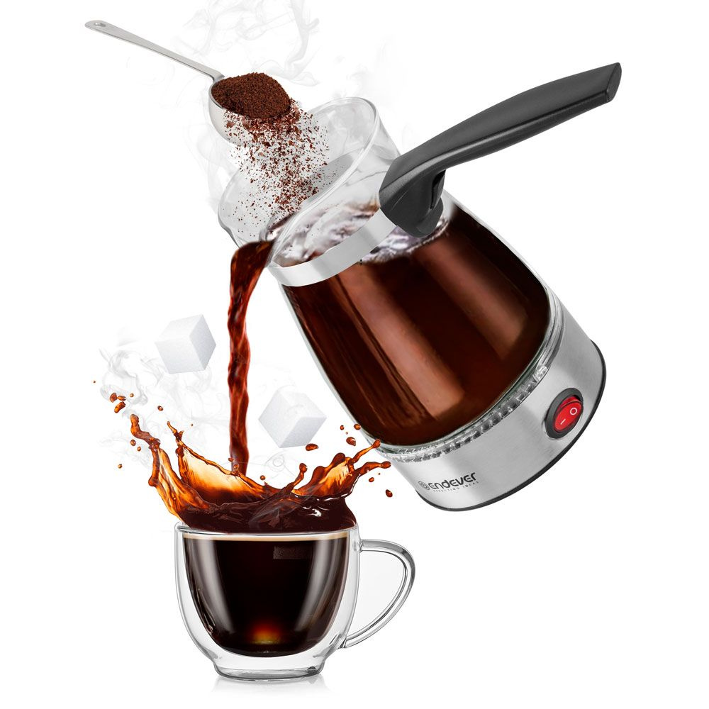 Кофеварка электрическая / турка для кофе Endever Costa-1015 #1