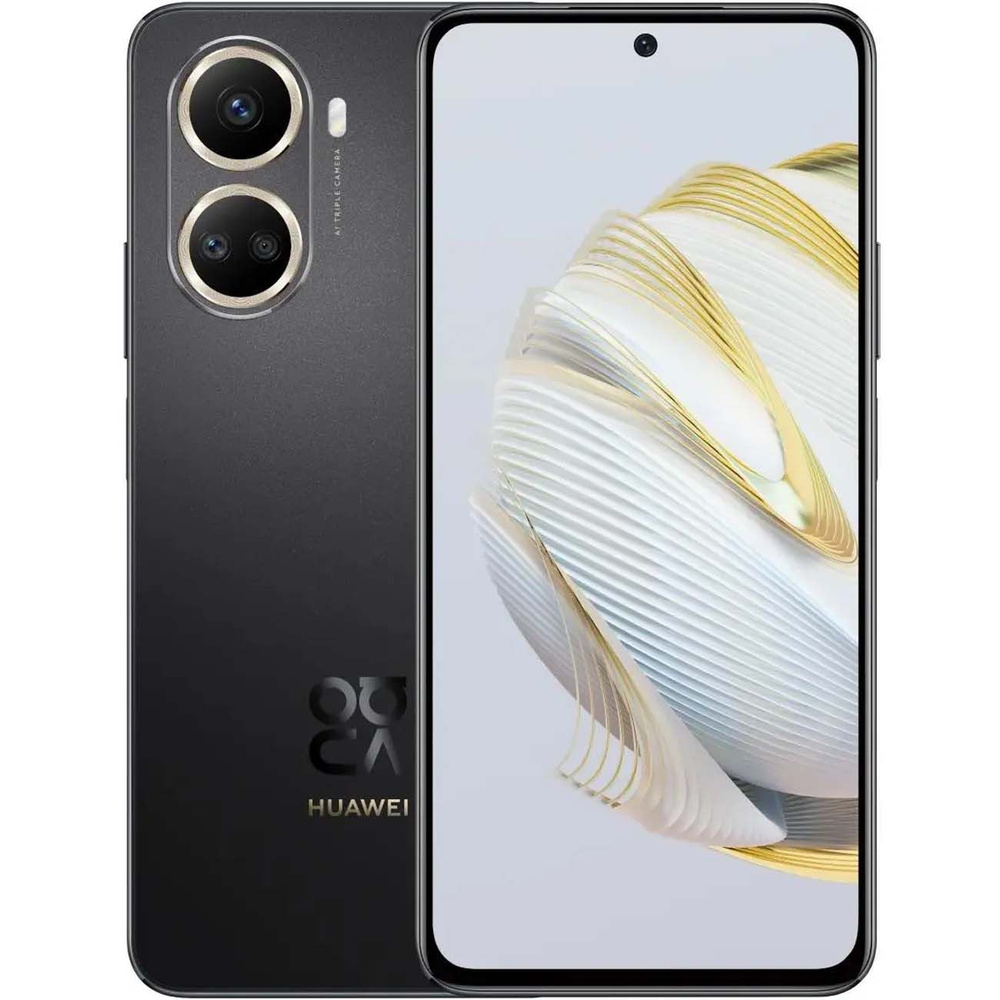 HUAWEI Смартфон nova 10 SE 8/256GB Bl 8/256 ГБ, черный