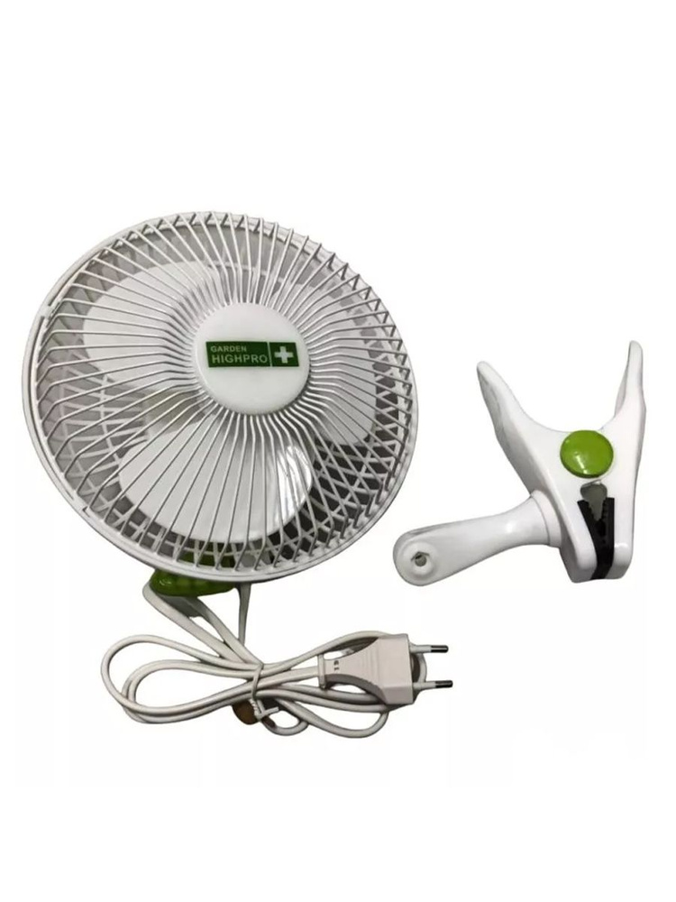 Подвесной вентилятор GARDEN HIGHPRO CLIP FAN DC-6 - 15CM-15W для растений  #1