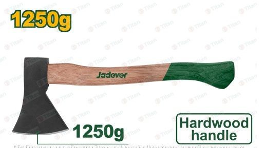 JDMB6312 Топор 1250 гр. с деревянной рукояткой JADEVER #1