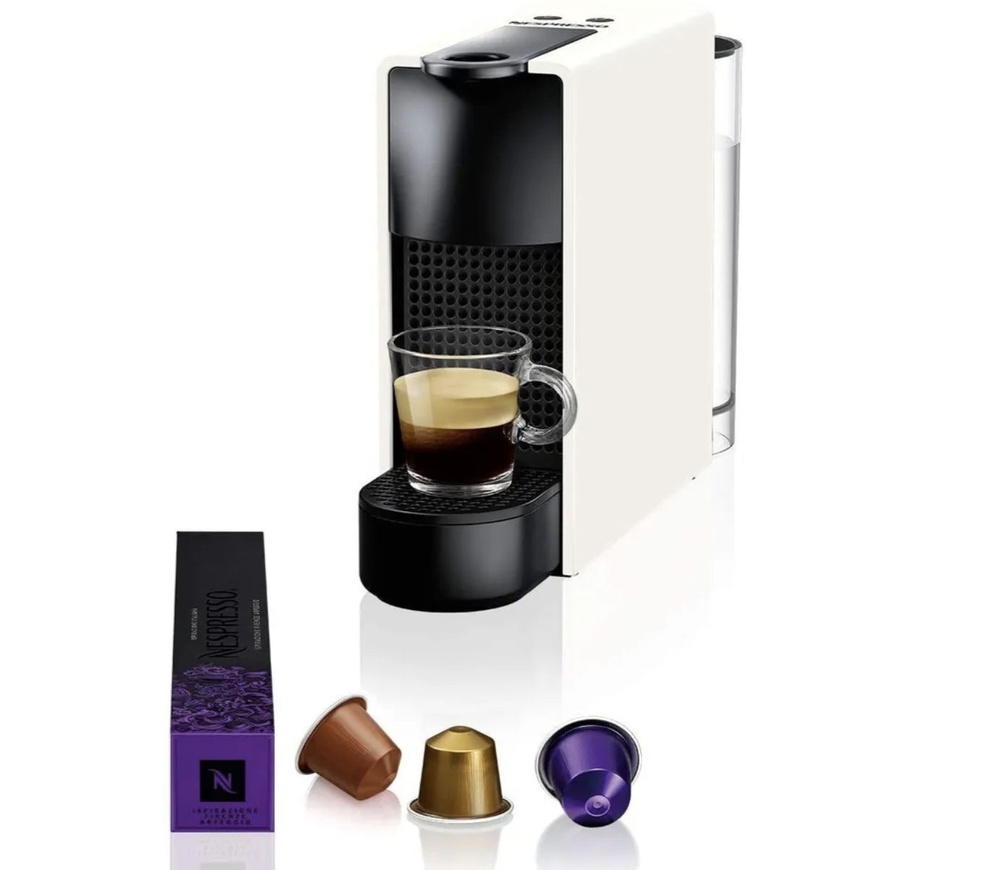 Nespresso Капсульная кофемашина Mini C30, бежевый, белый #1