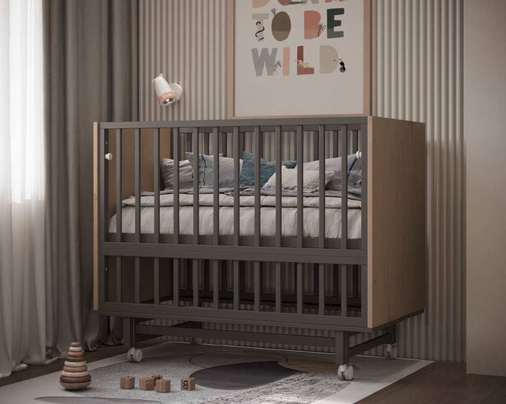 INCANTO Кроватка для новорожденных ,67х124х99см #1