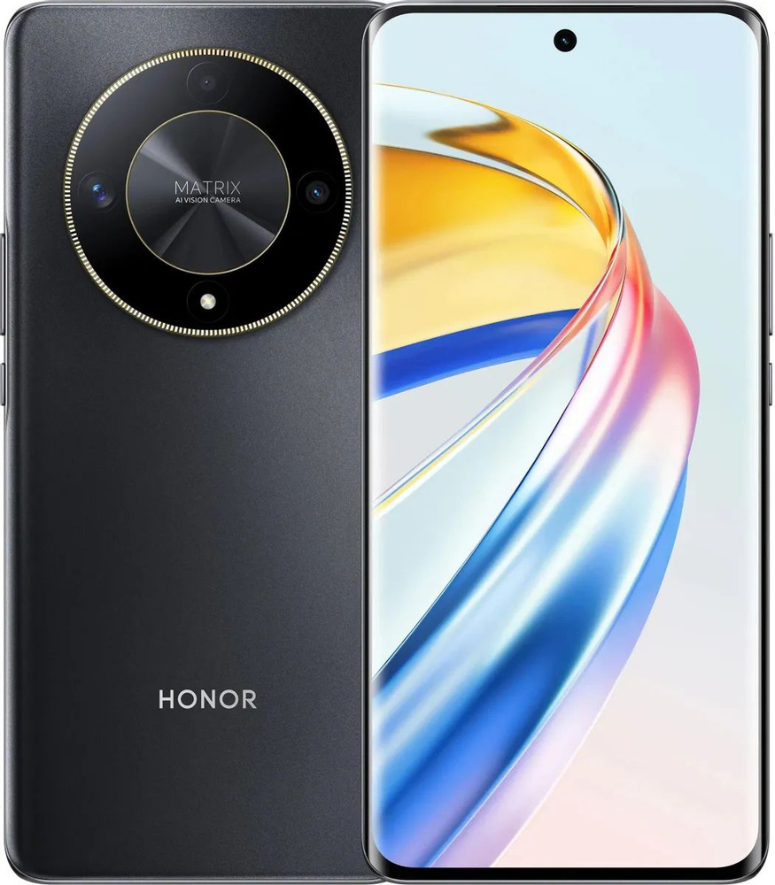 Honor Смартфон X9b 5G Ростест (EAC) 8/256 ГБ, черный #1