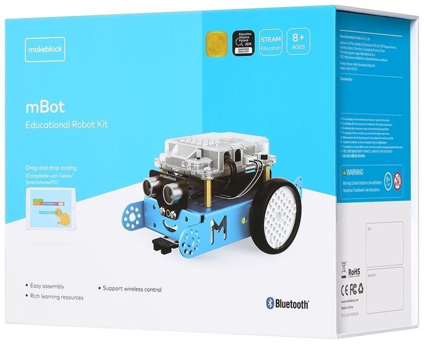 Робот Конструктор Makeblock mBot V1.2-Синий (версия Bluetooth) P1050017 #1