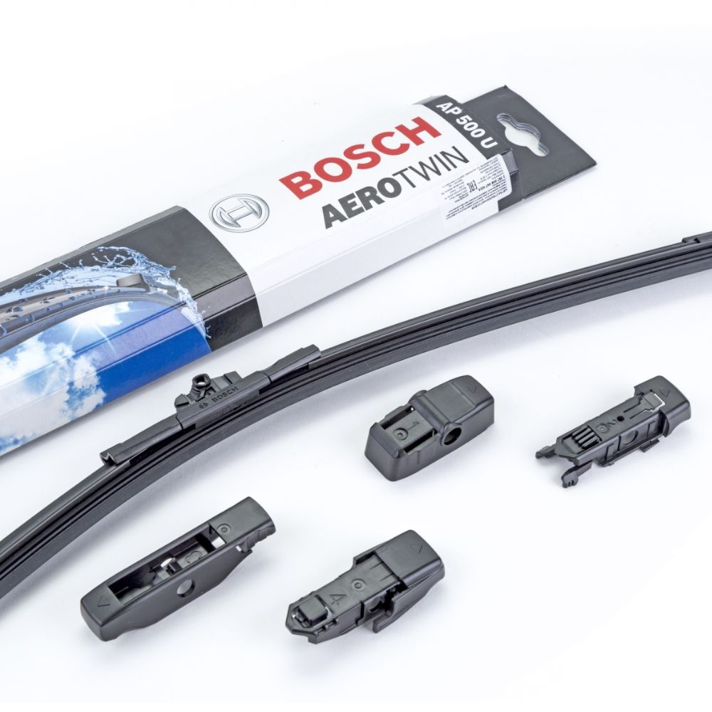 Щетка стеклоочистителя BOSCH бескаркасная Aerotwin Plus 500мм AP500U, 3397006947  #1