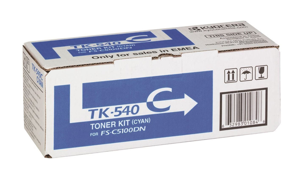 Тонер-картридж TK-540C Kyocera 1T02HLCEU0 Оригинал #1