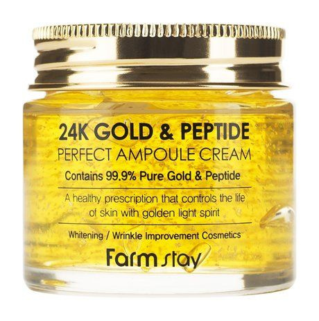 Ампульный крем для лица с золотом и пептидами 24K Gold & Peptide Perfect Ampoule Cream, 80 мл  #1