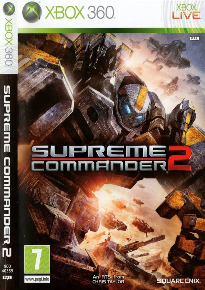 Supreme Commander 2 Видеоигра на диске Xbox 360. Товар уцененный #1