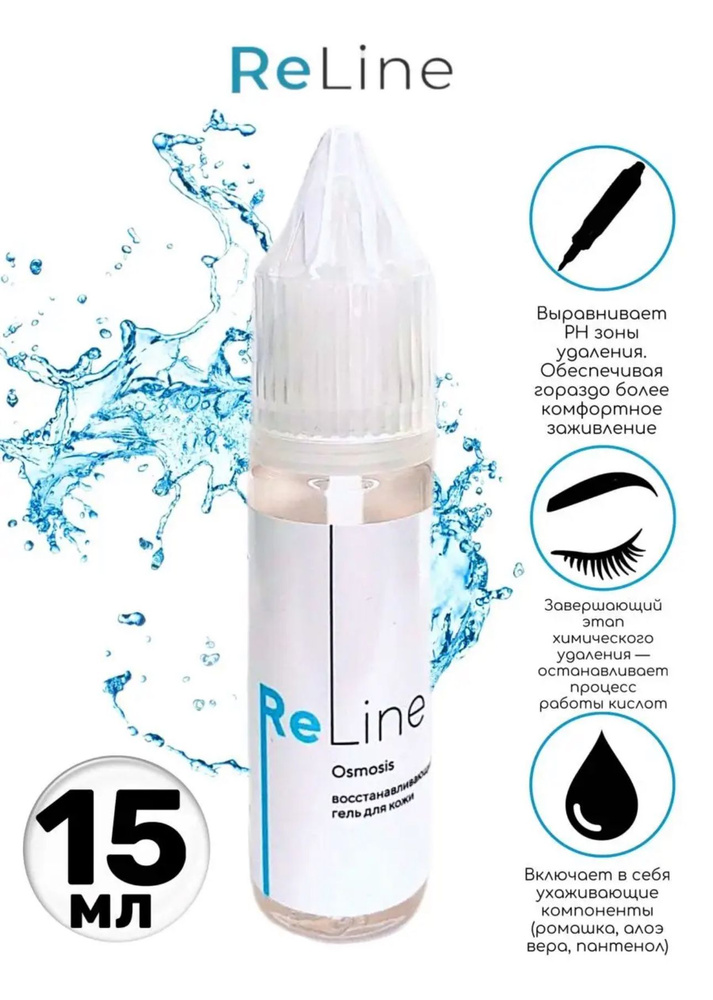 PERMANENTLINE ReLine Osmosis. Нейтрализатор универсальный для кислотного ремувера, для усиления действия #1