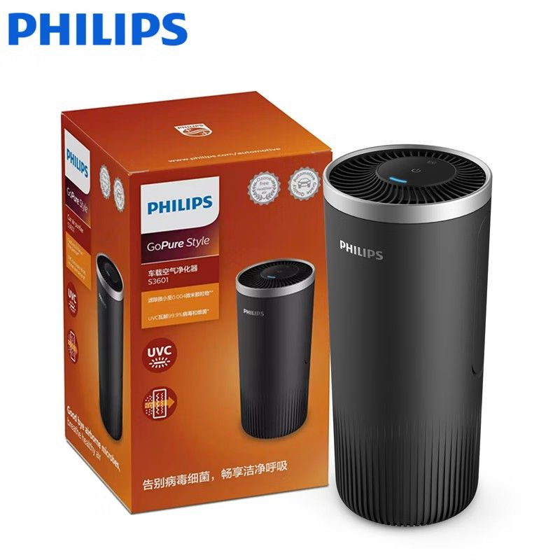 Philips Очиститель воздуха автомобильный, арт. Philips S3601, 2 Вт  #1