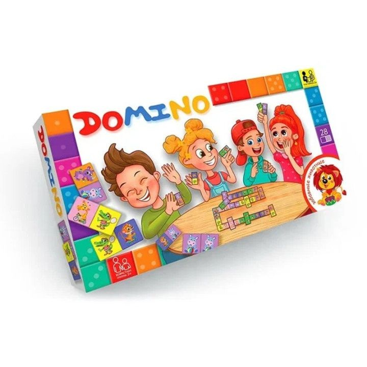 Домино Danko Toys "Забавные животные", детское, 3-99 лет #1