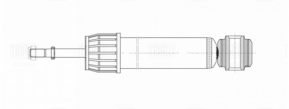 TRIALLI Амортизатор для TOYOTA RAV 4 18- задний газовый #1